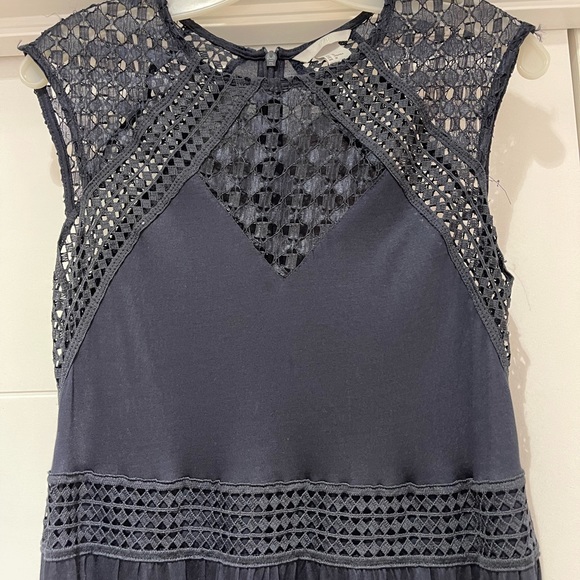 H&M Floor Length cotton dress with zipper back - Picture 3 of 3